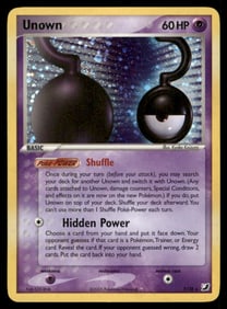 Unown (?) Unseen Forces #?/28 Holo Pokemon Card