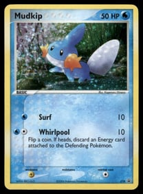 Mudkip Nintendo Promos #018 Holo Pokemon Card
