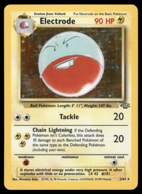 Electrode (2) Jungle #02/64 Holo Pokemon Card