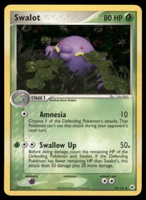 Swalot Hidden Legends #50/101 Holo Pokemon Card