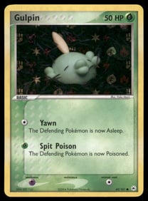 Gulpin Hidden Legends #62/101 Holo Pokemon Card