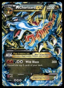 M Charizard EX (X) XY - Flashfire #69/106 Holo Pokemon Card