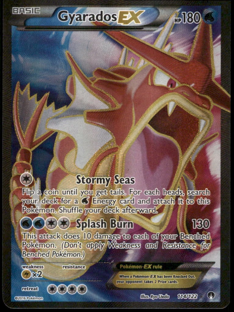 Gyarados EX (Full Art) XY - BREAKpoint #114/122 Holo Pokemon Card: We offer combined shipping on multiple items. Buyers may also arrange their own shipping. LiveShipping is a separate and independent option for shipping that is NOT a part of the auction house or thei