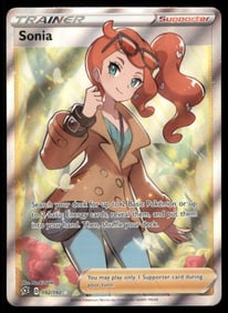 Sonia (Full Art) SWSH02: Rebel Clash #192/192 Holo Pokemon Card