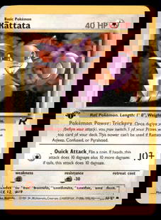 Rattata 1st Edition Rocket Vintage Pokemon Card: We offer combined shipping on multiple items. Buyers may also arrange their own shipping. LiveShipping is a separate and independent option for shipping that is NOT a part of the auction house or thei