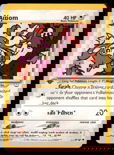 Aipom 1st Edition Neo Vintage Pokemon Card: We offer combined shipping on multiple items. Buyers may also arrange their own shipping. LiveShipping is a separate and independent option for shipping that is NOT a part of the auction house or thei