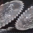 1984 Engelhard The American Prospector Silver Round