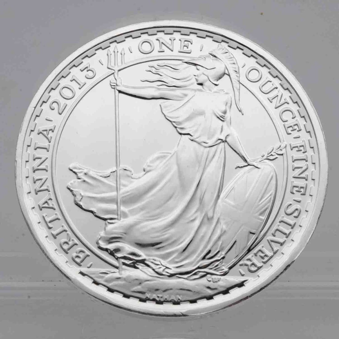 2013 Rare Britannia Snake Privy 1oz Silver Coin: Subject: Rare Britannia Snake Privy 1oz Silver Coin Medium: 999 Silver Year: 2013 Condition: MS Note: Any condition statement is given as an opinion and should not be treated as a statement of fact. P