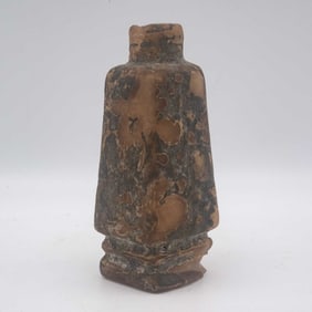 Ancient Roman Glass Bottle