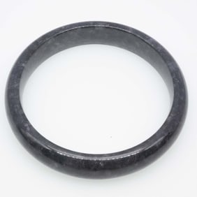 Chinese Black Jade Bangle
