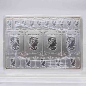 2018 Lot Of 5 Sealed Canada Mapleflex 2oz Silver Bars