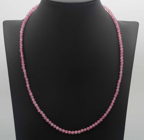 Pink Tourmaline Necklace