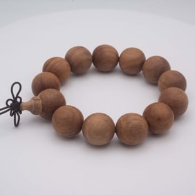 Chinese Sandalwood Bead Bracelet