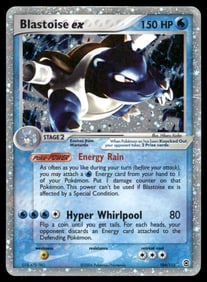 Blastoise ex FireRed & LeafGreen #104/112 Holo Pokemon Card