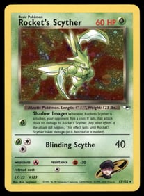 Rocket's Scyther Gym Heroes #013/132 Holo Pokemon Card