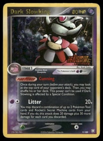 Dark Slowking Team Rocket Returns Stamped #9/109 Holo Pokemon Card