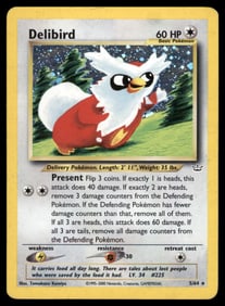 Delibird Neo Revelation #05/64 Holo Pokemon Card