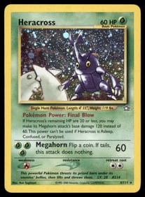 Heracross Neo Genesis #006/111 Holo Pokemon Card