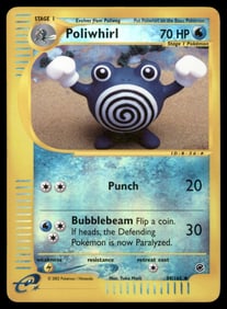Poliwhirl Expedition #089/165 Holo Pokemon Card