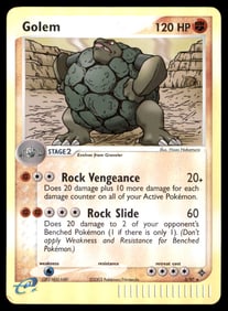 Golem Dragon #5/97 Holo Pokemon Card