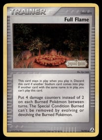 Full Flame Legend Maker #74/92 Holo Pokemon Card