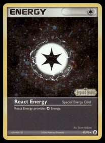 React Energy Legend Maker #82/92 Holo Pokemon Card