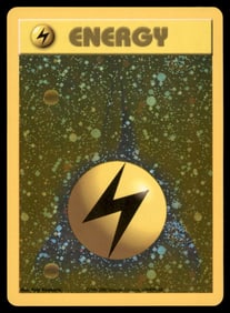 Lightning Energy 1995-2000 Classic Holo Pokemon Card