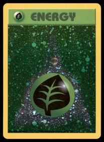 Grass Energy 1995-2000 Classic Holo Pokemon Card