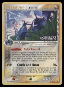 Metagross (Delta Species) Stamped Delta Species #11/113 Holo Pokemon Card