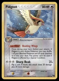 Pidgeot POP Series 2 #002/017 Holo Pokemon Card