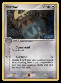 Noctowl Stamped Unseen Forces #43/115 Holo Pokemon Card