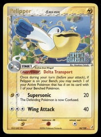 Pelipper Stamped (Delta Species) POP Series 5 #014/017 Holo Pokemon Card