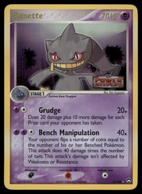 Banette Stamped Power Keepers #4/108 Holo Pokemon Card