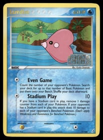 Luvdisc Stamped Crystal Guardians #7/100 Holo Pokemon Card