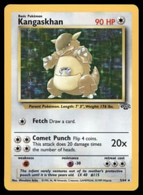 Kangaskhan (5) Jungle #05/64 Holo Pokemon Card