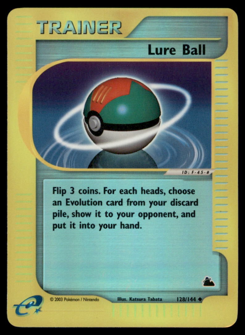 Lure Ball Skyridge #128/144 Holo Pokemon Card: We offer combined shipping on multiple items. Buyers may also arrange their own shipping. LiveShipping is a separate and independent option for shipping that is NOT a part of the auction house or thei