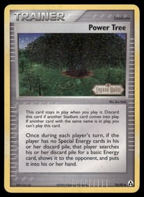 Power Tree Stamped Legend Maker #76/92 Holo Pokemon Card