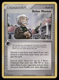 Holon Mentor Stamped Delta Species #93/113 Holo Pokemon Card
