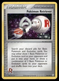 Pokemon Retriever Team Rocket Returns Stamped #84/109 Holo Pokemon Card