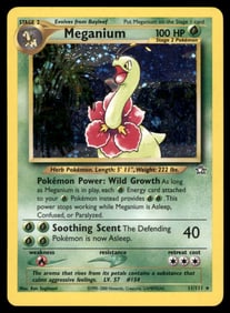 Meganium (11) Neo Genesis #011/111 Holo Pokemon Card