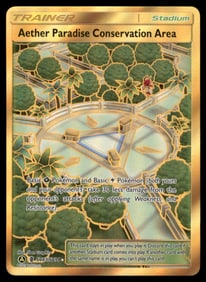 Aether Paradise Conservation Area Hidden Fates: Shiny Vault #SV87/SV94 Holo Pokemon Card