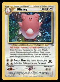 Blissey Neo Revelation #02/64 Holo Pokemon Card