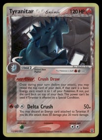 Tyranitar (Delta Species) Delta Species #16/113 Holo Pokemon Card