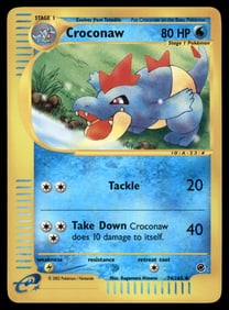Croconaw Expedition #074/165 Holo Pokemon Card