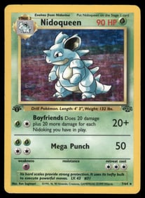 Nidoqueen 1st Ed. Jungle #07/64 Holo Pokemon Card