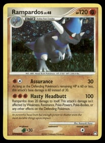 Rampardos Mysterious Treasures #33/123 Holo Pokemon Card