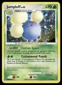 Jumpluff Secret Wonders #11/132 Holo Pokemon Card