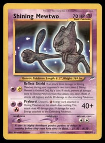 Shining Mewtwo Neo Destiny #109/105 Holo Pokemon Card