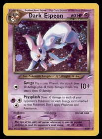 Dark Espeon Neo Destiny #004/105 Holo Pokemon Card