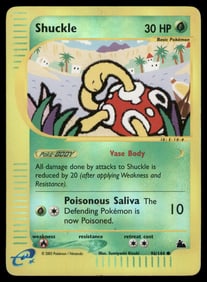Shuckle Skyridge #096/144 Holo Pokemon Card